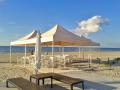 2x2 m AL-HEX45 bez sienām