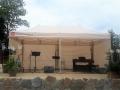 3x6 m AL-HEX45 ar sienām