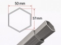 4x6 m AL-HEX50 seintega