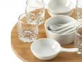Drehbares Servierset, 14-teilig