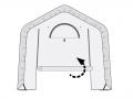 Plēves siltumnīca GrowIT 2.4x1.8 m