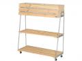 Teisaldatav väikeaed 87x101x23/35 cm