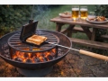 BBQ čuguna tosteris