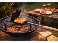 BBQ čuguna tosteris