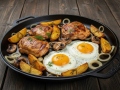 4 l malmpott Lid-Pan