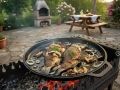 4 l malmpott Lid-Pan