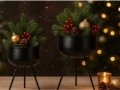 Metallist lillepotid ARDOLA 2 tk