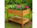 Raised bed with 6 sections