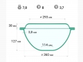 Čuguna panna Ø 36 cm  WOK Lid-Pan