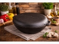 Čuguna panna Ø 36 cm  WOK Lid-Pan
