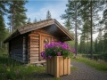 Цветочный горшок 35x35x37 см