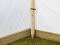 Greenhouse anchoring kit 4x8
