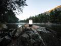 Kempinga lampa 360° Sound & Light