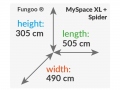 Rotaļu laukums MySPACE XL Spider+