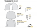 Replacement cover 3.0x4.6 m