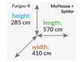 Rotaļu laukums MyHOUSE Spider+