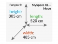 Rotaļu laukums My_Space XL Move+