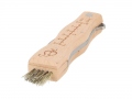 Mushroom knife with brush