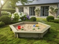 Sandkasten ohne Deckel HEX