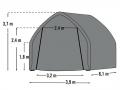 Carport 3.9x6.1 m