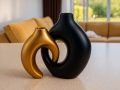 Vāze Black&Gold