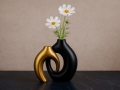 Vāze Black&Gold