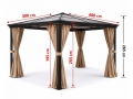 Garden Gazebo SORENTO 3x4