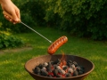 Teleskopiskā BBQ dakša