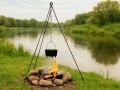 Tripod Grill Hanger with chain 118cm