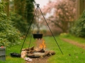 Tripod Grill Hanger with chain 118cm