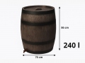 Ūdens tvertne ROTO 240 l