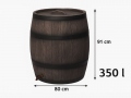 Ūdens tvertne ROTO 350 l