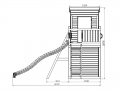 Rotaļu laukums Lofter 2Swings