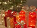 LED dekori GIFTBOX x3