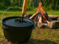 3.5 l čuguna katls Dutch-Oven