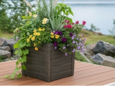 Цветочный горшок TEAK S