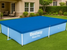Pool cover 221x150 cm