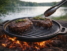 Cast Iron Griddle Ø 32