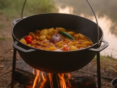 6 l čuguna katls ASIAN