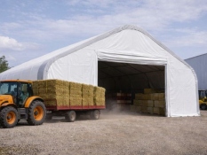 Angārs 12×18×6 m PVC610
