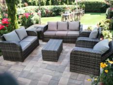 Lounge sofa 7-seater Wickville