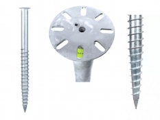 Ground screw M ⌀76, 1000 mm