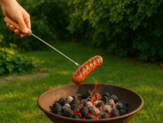 Телескопическая BBQ вилка
