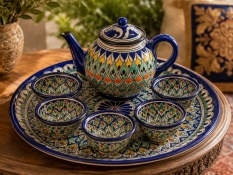 Ceramic tea set