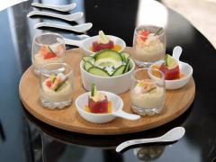 Drehbares Servierset, 14-teilig
