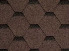 Bitumena šindelis HEX 6821