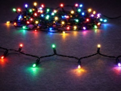 LED valguskett GREEN MULTI-320