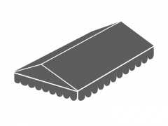 Roof Cover 4x 4 m PVC