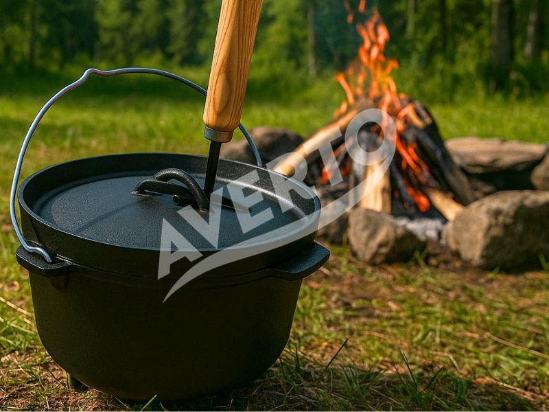 3.5 l čuguna katls Dutch-Oven