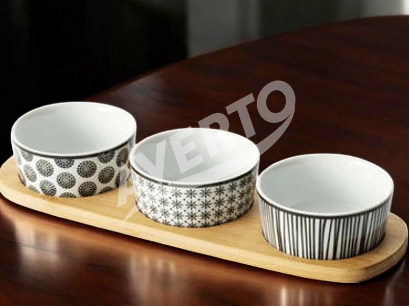 Aperitif-Set Bohemia, 4-teilig